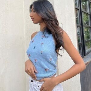 ZARA Halter knit Top